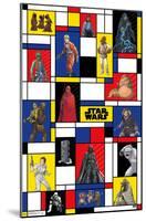 Star Wars: Saga - Pop Grid-Trends International-Mounted Poster