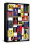 Star Wars: Saga - Pop Grid-Trends International-Framed Stretched Canvas