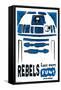 Star Wars: Saga - R2-D2 Fun-Trends International-Framed Stretched Canvas