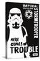 Star Wars: Saga - Stormtrooper Trouble-Trends International-Stretched Canvas