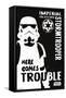 Star Wars: Saga - Stormtrooper Trouble-Trends International-Framed Stretched Canvas
