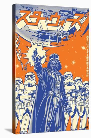 Star Wars: Saga - Troopers-Trends International-Stretched Canvas