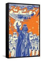 Star Wars: Saga - Troopers-Trends International-Framed Stretched Canvas