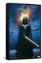 Star Wars: Saga - Vader in Space-Trends International-Framed Stretched Canvas