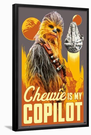 Star Wars: Solo - Chewie-Trends International-Framed Poster