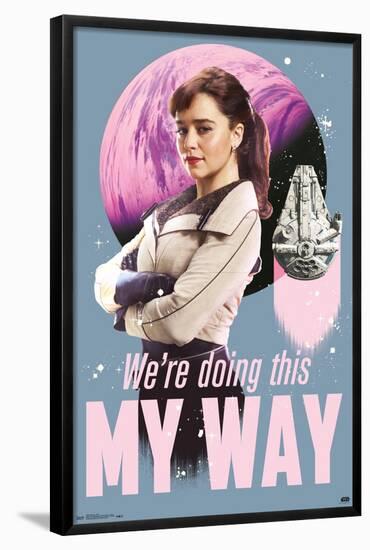 Star Wars: Solo - Qi'Ra-Trends International-Framed Poster