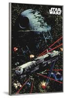 Star Wars - Space Battle-null-Framed Standard Poster