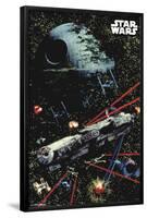 Star Wars - Space Battle-null-Framed Standard Poster