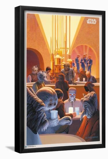 Star Wars: Tatooine - Cantina-Trends International-Framed Poster