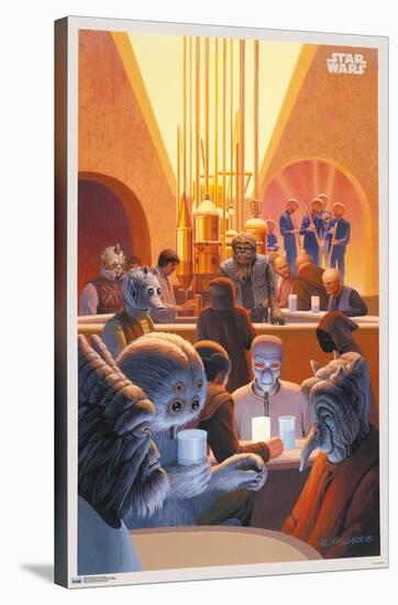 Star Wars: Tatooine - Cantina-Trends International-Stretched Canvas