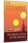 Star Wars: Tatooine - The Bright Center by Russell Walks-Trends International-Mounted Poster