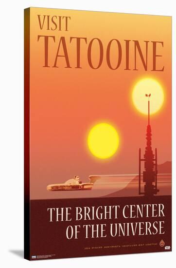 Star Wars: Tatooine - The Bright Center by Russell Walks-Trends International-Stretched Canvas