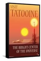 Star Wars: Tatooine - The Bright Center by Russell Walks-Trends International-Framed Stretched Canvas