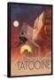 Star Wars: Tatooine - Visit Tatooine by Russell Walks 23-Trends International-Framed Poster