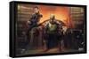 Star Wars: The Book of Boba Fett - Boba and Fennec Shand-Trends International-Framed Stretched Canvas