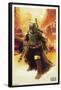 Star Wars: The Book of Boba Fett - Boba In Canyon-Trends International-Framed Poster