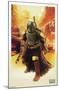 Star Wars: The Book of Boba Fett - Boba In Canyon-Trends International-Mounted Poster