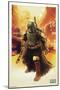 Star Wars: The Book of Boba Fett - Boba In Canyon-Trends International-Mounted Poster