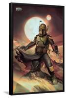 Star Wars: The Book of Boba Fett - Boba on Tatooine-Trends International-Framed Poster