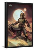 Star Wars: The Book of Boba Fett - Boba on Tatooine-Trends International-Framed Poster