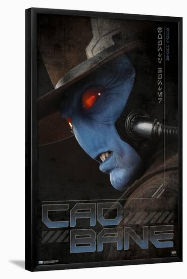 Star Wars: The Book of Boba Fett - Cad Bane-Trends International-Framed Poster