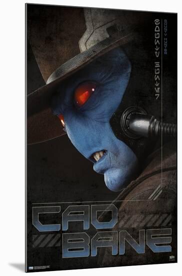Star Wars: The Book of Boba Fett - Cad Bane-Trends International-Mounted Poster