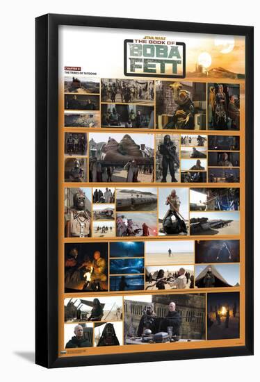 Star Wars: The Book of Boba Fett - Chapter 2-Trends International-Framed Poster