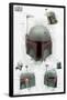 Star Wars: The Book of Boba Fett - Helmet Turns-Trends International-Framed Poster