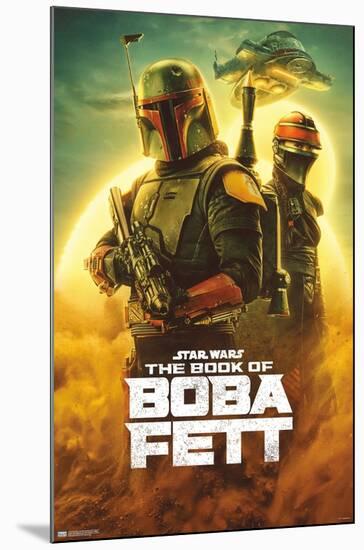 Star Wars: The Book of Boba Fett - Key Art-Trends International-Mounted Poster