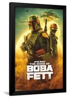 Star Wars: The Book of Boba Fett - Key Art-Trends International-Framed Poster