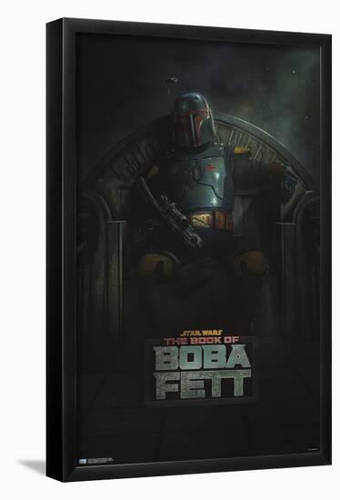 Star Wars: The Book of Boba Fett - Teaser-Trends International-Framed Poster