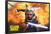 Star Wars: The Clone Wars - Ahsoka Tano-Trends International-Framed Poster