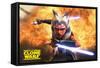 Star Wars: The Clone Wars - Ahsoka Tano-Trends International-Framed Stretched Canvas