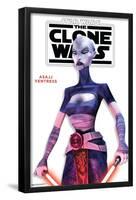 Star Wars: The Clone Wars - Asajj Ventress Feature Series-Trends International-Framed Poster