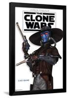 Star Wars: The Clone Wars - Cad Bane Feature Series-Trends International-Framed Poster