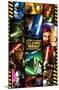 Star Wars: The Clone Wars - Grid-Trends International-Mounted Poster