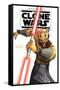 Star Wars: The Clone Wars - Savage Opress Feature Series-Trends International-Framed Stretched Canvas