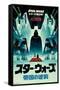 Star Wars: The Empire Strikes Back - 40th Anniversary Japan-Trends International-Framed Stretched Canvas