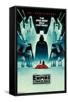 Star Wars: The Empire Strikes Back - 40Th Anniversary-Trends International-Framed Stretched Canvas