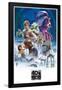 Star Wars: The Empire Strikes Back 40th - Classic-Trends International-Framed Poster