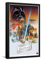 Star Wars: The Empire Strikes Back 40th - Scenic-Trends International-Framed Poster