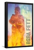 Star Wars: The Empire Strikes Back - Boba Fett-Trends International-Framed Poster