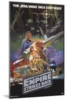 Star Wars: The Empire Strikes Back - Kiss One Sheet-Trends International-Mounted Poster