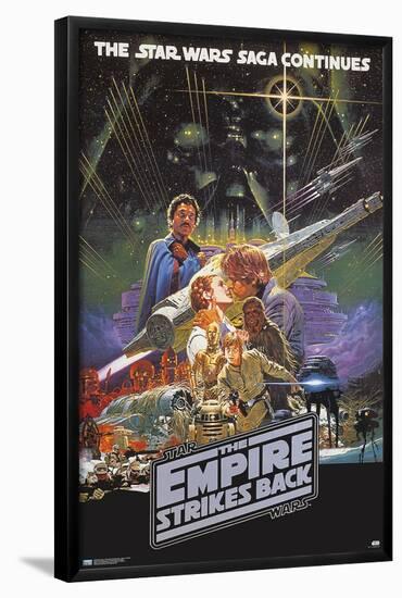 Star Wars: The Empire Strikes Back - Kiss One Sheet-Trends International-Framed Poster