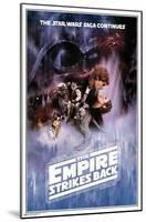 Star Wars: The Empire Strikes Back - One Sheet (No Billing Block)-Trends International-Mounted Poster