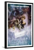 Star Wars: The Empire Strikes Back - The Saga Continues One Sheet-Trends International-Framed Poster