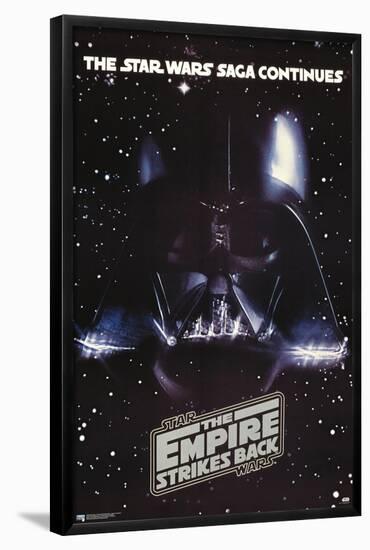 Star Wars: The Empire Strikes Back - Vader One Sheet-Trends International-Framed Poster