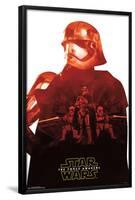 Star Wars: The Force Awakens - Captain Phasma Badge-Trends International-Framed Poster