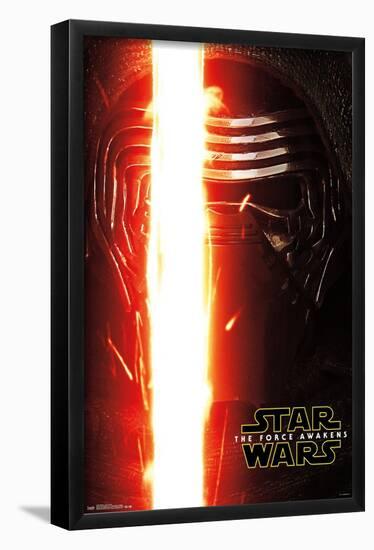 Star Wars: The Force Awakens - Kylo Portrait-Trends International-Framed Poster