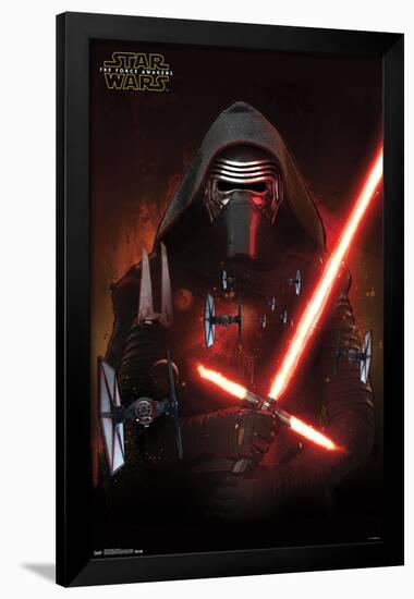 Star Wars: The Force Awakens - Kylo Ren-Trends International-Framed Poster